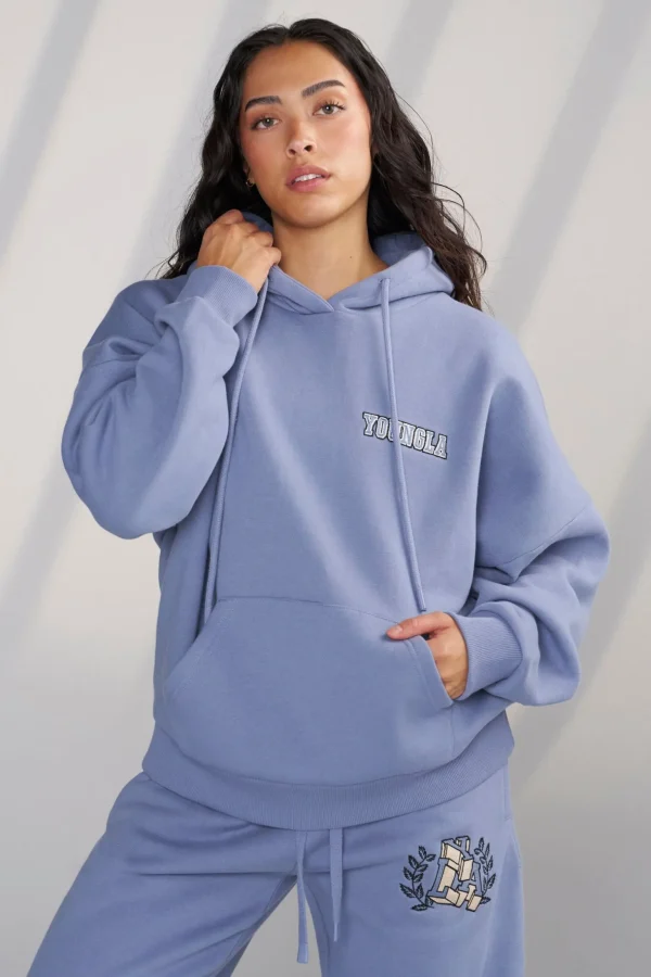 Youngla Outerwear<W524-Teddy Hoodie