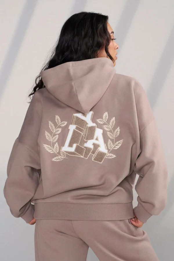 Youngla Outerwear<W524-Teddy Hoodie