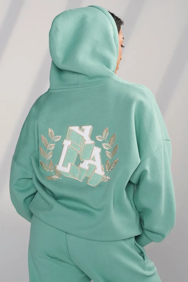 Youngla Outerwear<W524-Teddy Hoodie