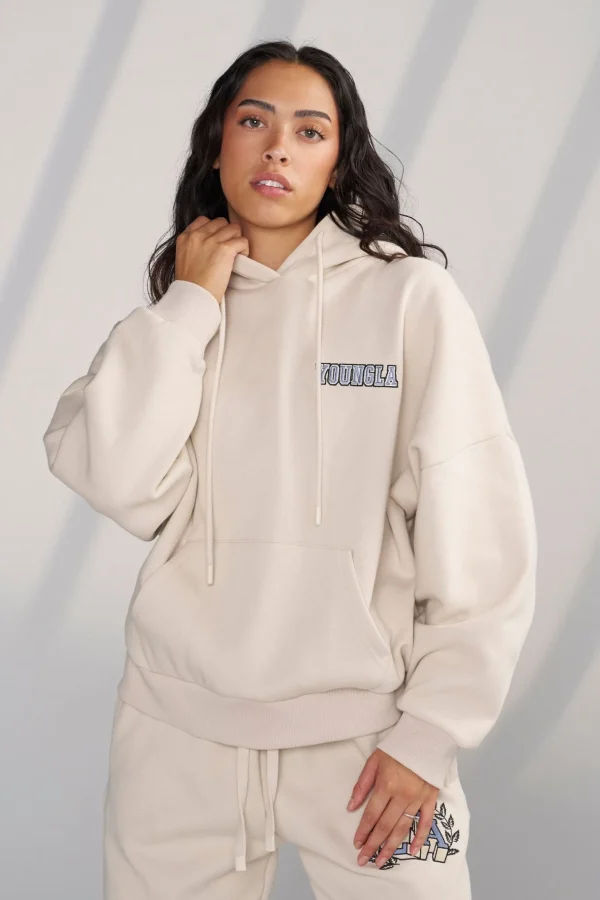 Youngla Outerwear<W524-Teddy Hoodie