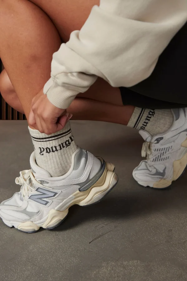 Youngla Accessories<W605-Urban Crew Sock 3 Pack