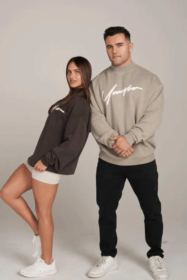 Youngla Outerwear<W521-Urban Crewneck
