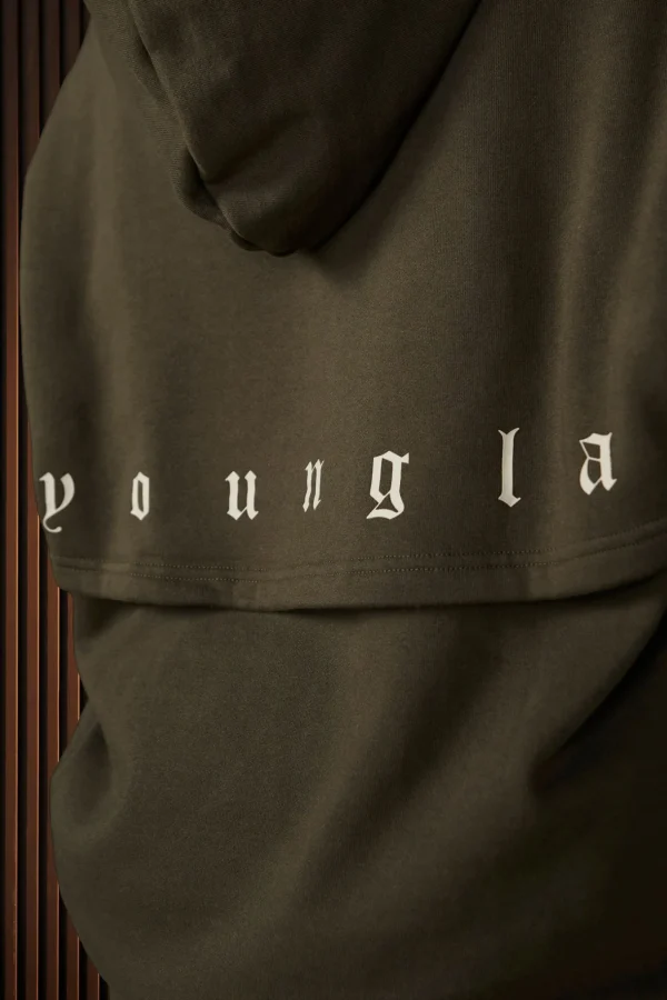 Youngla Outerwear<W520-Urban Layer Hoodie