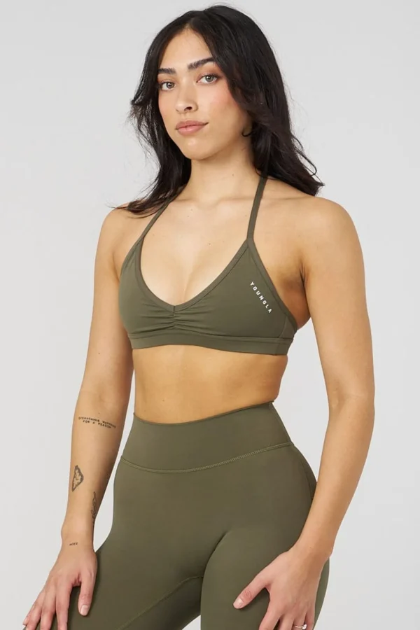 Youngla Bras<W335-Urban V-Neck Bra New Colors