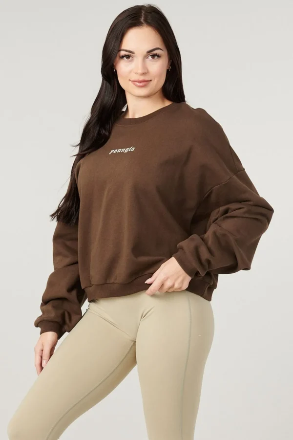 Youngla Outerwear<W513-Willow Crewneck